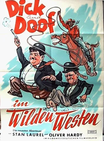 Szenenbild – Dick & Doof im Wilden Westen