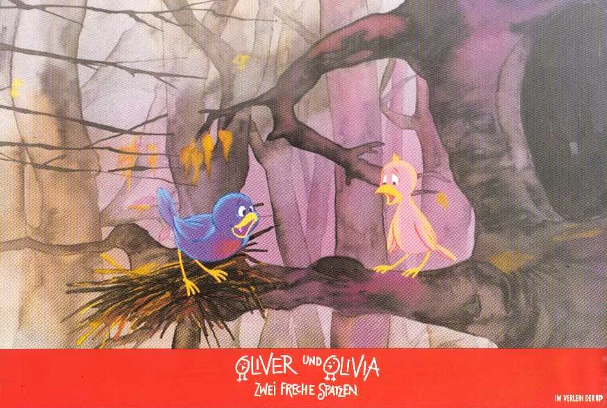 Szenenbild – Oliver und Olivia - Zwei freche Spatzen
