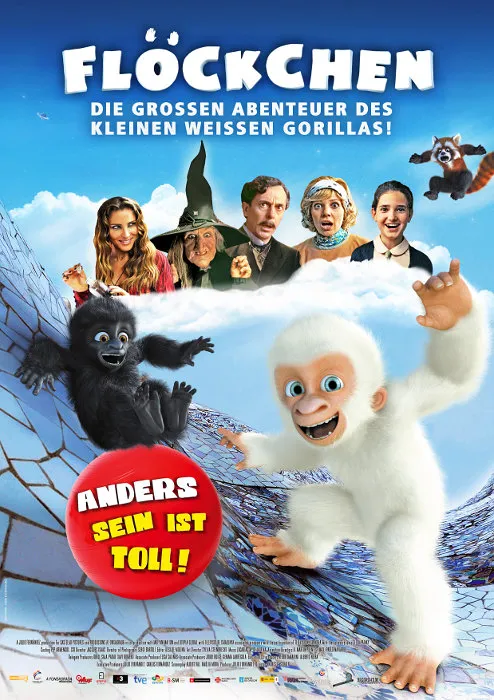 Szenenbild – Flöckchen - Die großen Abenteuer des kleinen weißen Gorillas