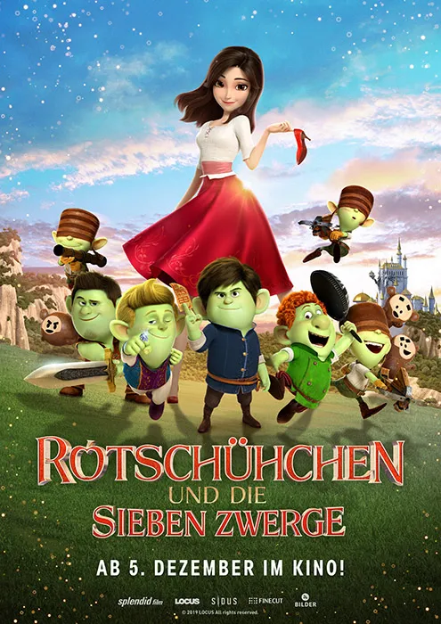 Szenenbild – Rotschühchen und die sieben Zwerge