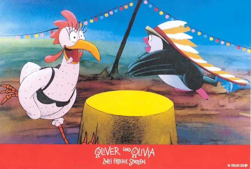 Szenenbild – Oliver und Olivia - Zwei freche Spatzen