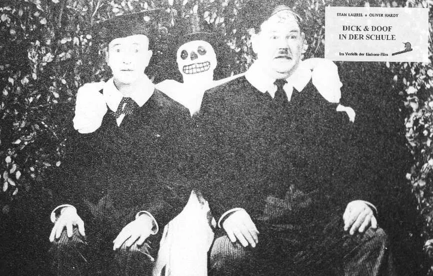 Szenenbild – Dick & Doof in der Schule