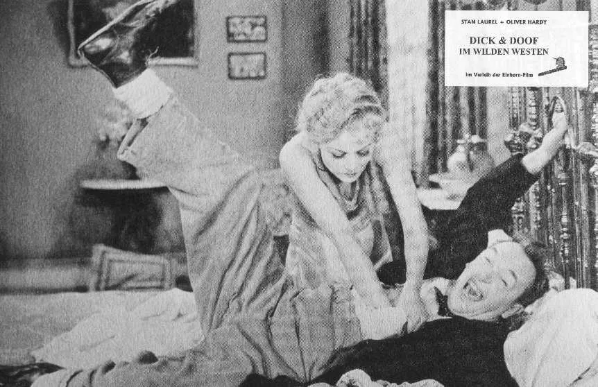 Szenenbild – Dick & Doof im Wilden Westen