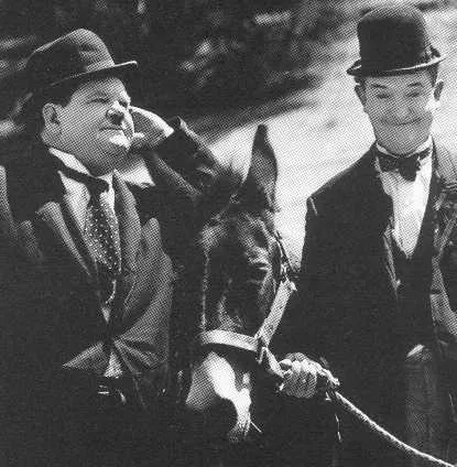 Szenenbild – Dick & Doof im Wilden Westen