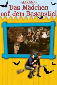 Plakat – Das Mädchen auf dem Besenstiel