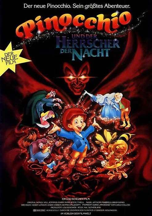 Plakat – Pinocchio und der Herrscher der Nacht