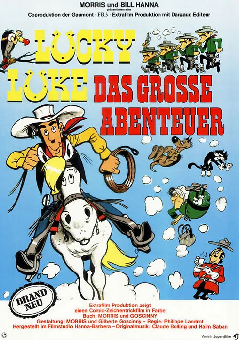 Plakat – Lucky Luke - Das grosse Abenteuer