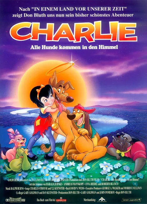 Plakat – Charlie - Alle Hunde kommen in den Himmel