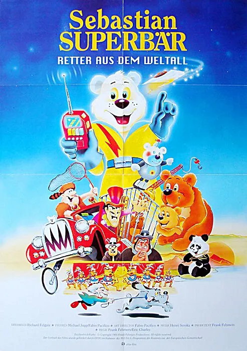 Plakat – Sebastian Superbär - Retter aus dem Weltall