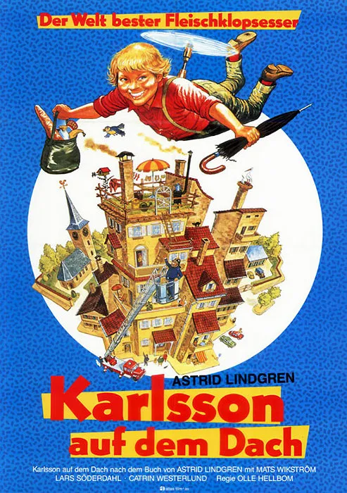 Plakat – Karlsson auf dem Dach