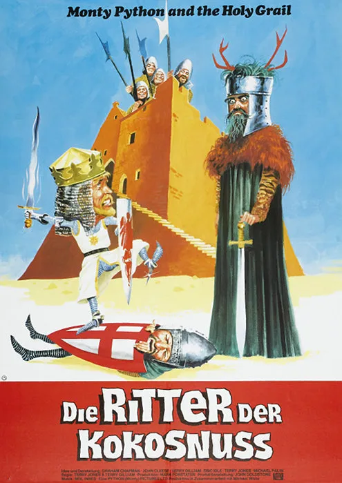 Plakat – Monty Python's: Die Ritter der Kokosnuss