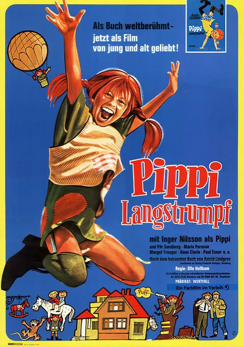 Plakat – Pippi Langstrumpf