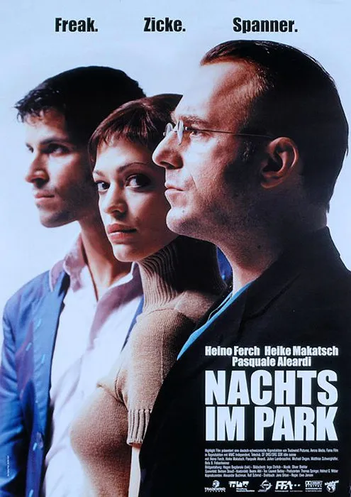 Plakat – Nachts im Park