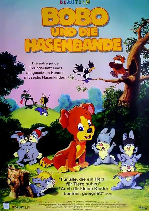 Plakat – Bobo und die Hasenbande