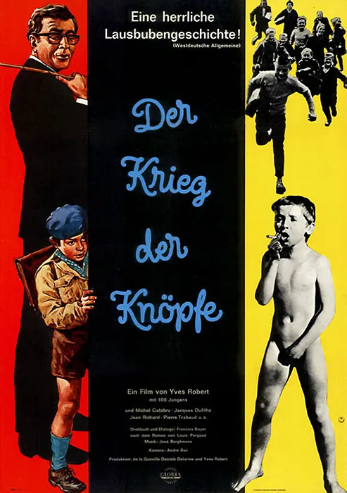 Plakat – Der Krieg der Knöpfe