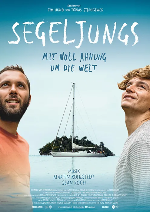 Plakat – Segeljungs - Mit Null Ahnung um die Welt