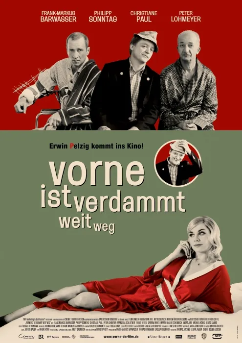 Plakat – Vorne ist verdammt weit weg