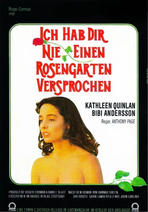 Plakat – Ich hab' dir nie einen Rosengarten versprochen