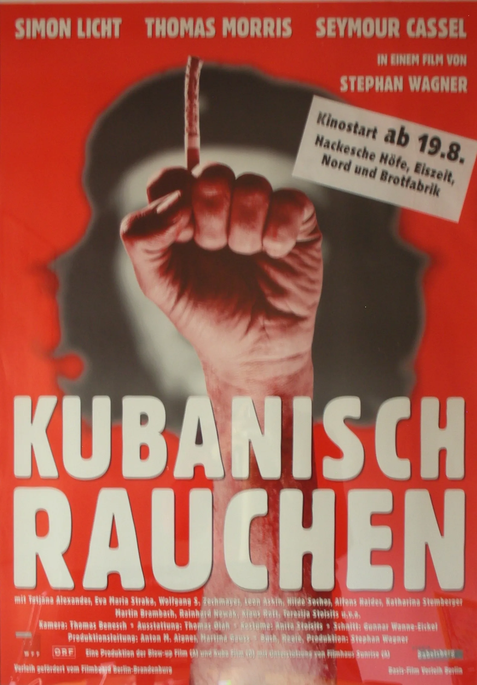 Plakat – Kubanisch Rauchen