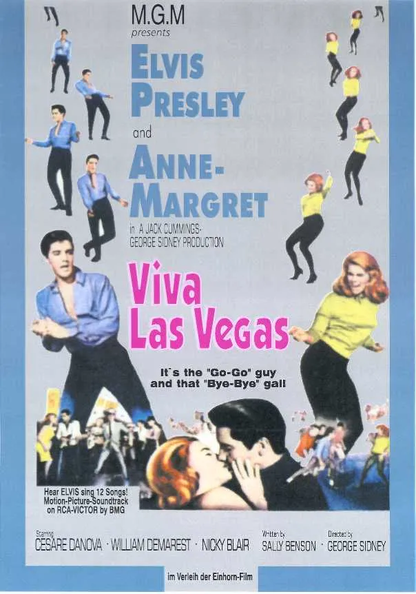 Plakat – Elvis Presley: Viva Las Vegas