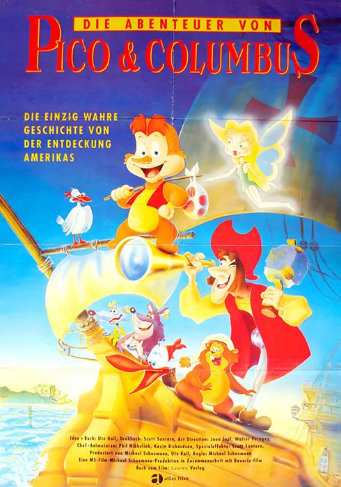 Plakat – Die Abenteuer von Pico und Columbus