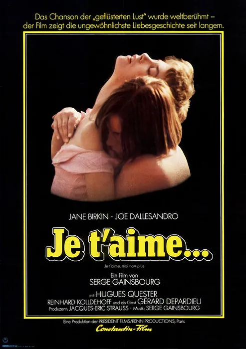 Plakat – Je t'aime
