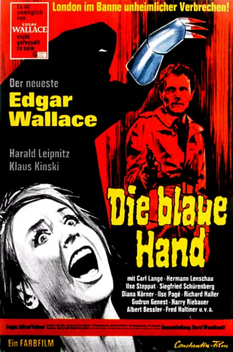 Plakat – Die blaue Hand