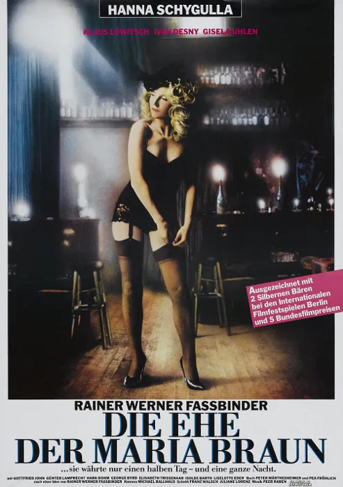 Plakat – Die Ehe der Maria Braun