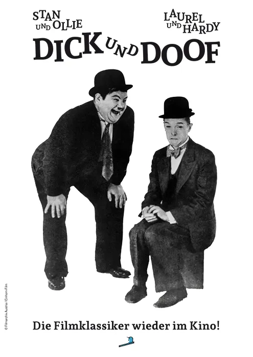 Plakat – Dick & Doof - Die Wüstensöhne