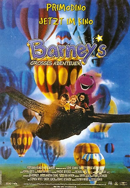 Plakat – Barney's grosses Abenteuer