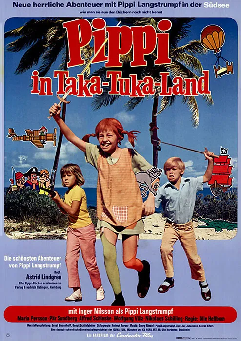 Plakat – Pippi in Taka-Tuka-Land