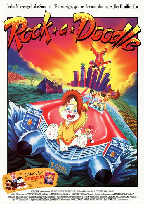 Plakat – Rock-a-Doodle - Der singende Gockelhahn