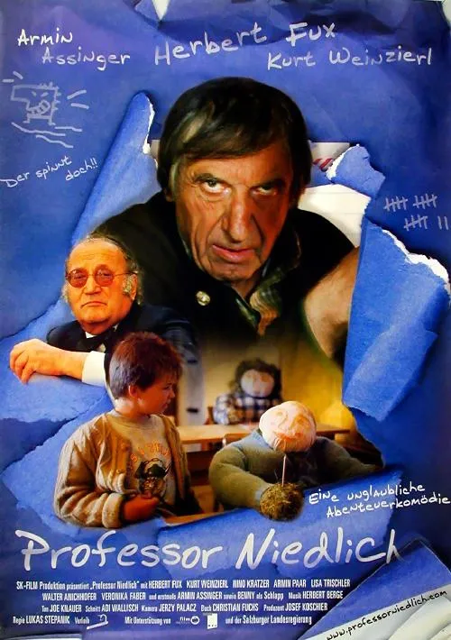 Plakat – Professor Niedlich - Mit mir müsst Ihr rechnen