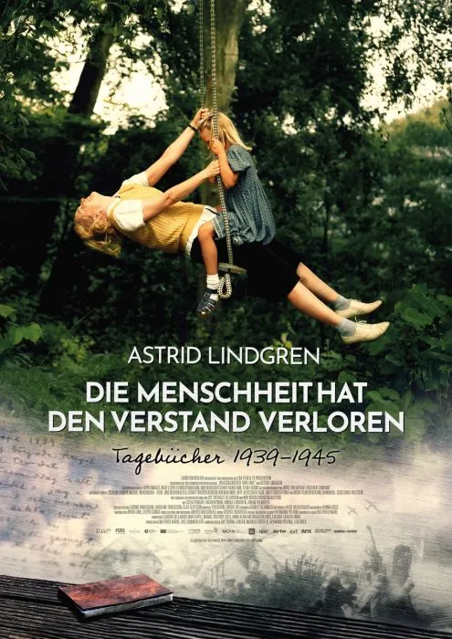 Plakat – Astrid Lindgren - Die Menschheit hat den Verstand verloren