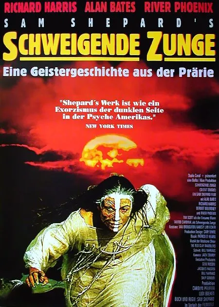 Plakat – Schweigende Zunge